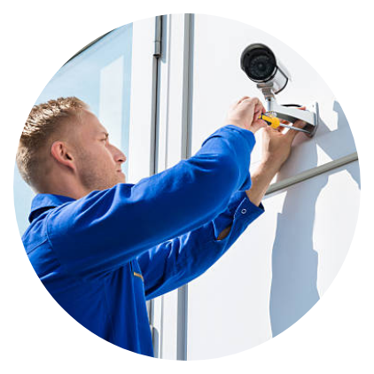 Circle Security Surveillance System Installation
